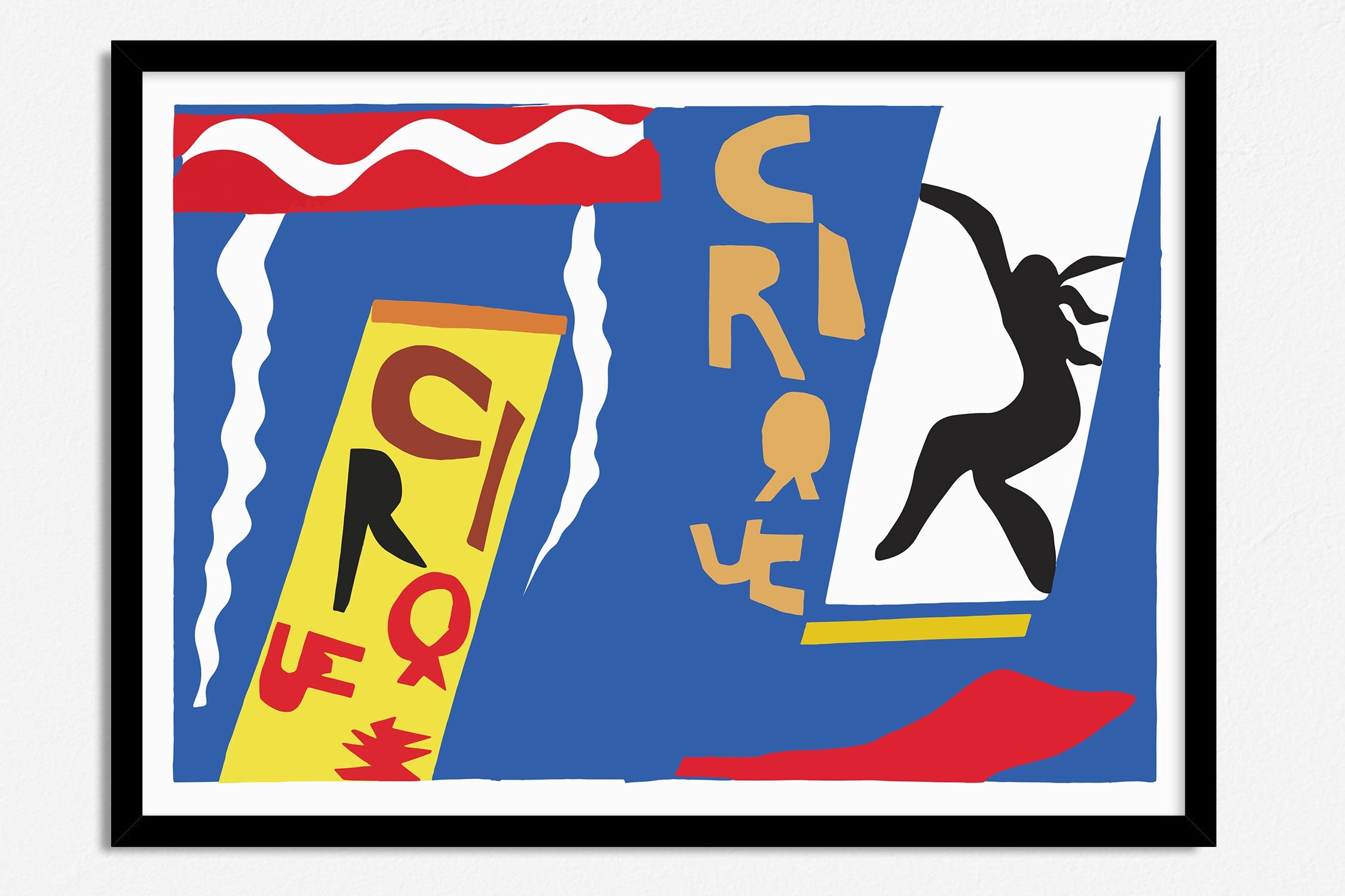 アンリ マティス ジャズ プリント ポスター、マティス カットアウト