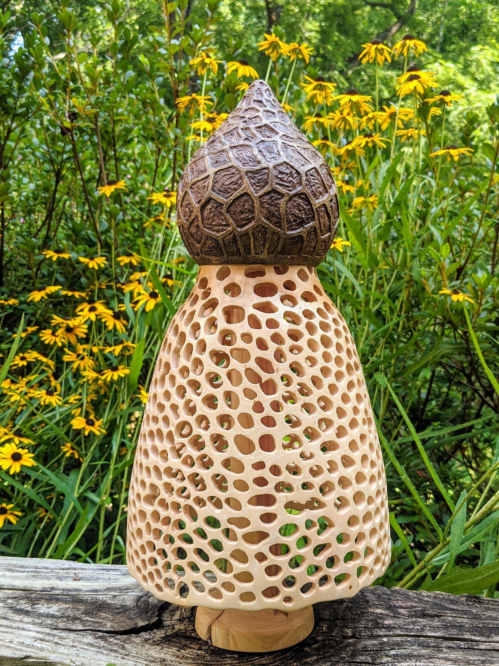 Unique Bridal Veil Mushroom Sculpture Etsy UK