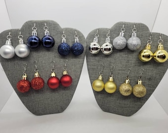 Christmas Ornament Earrings