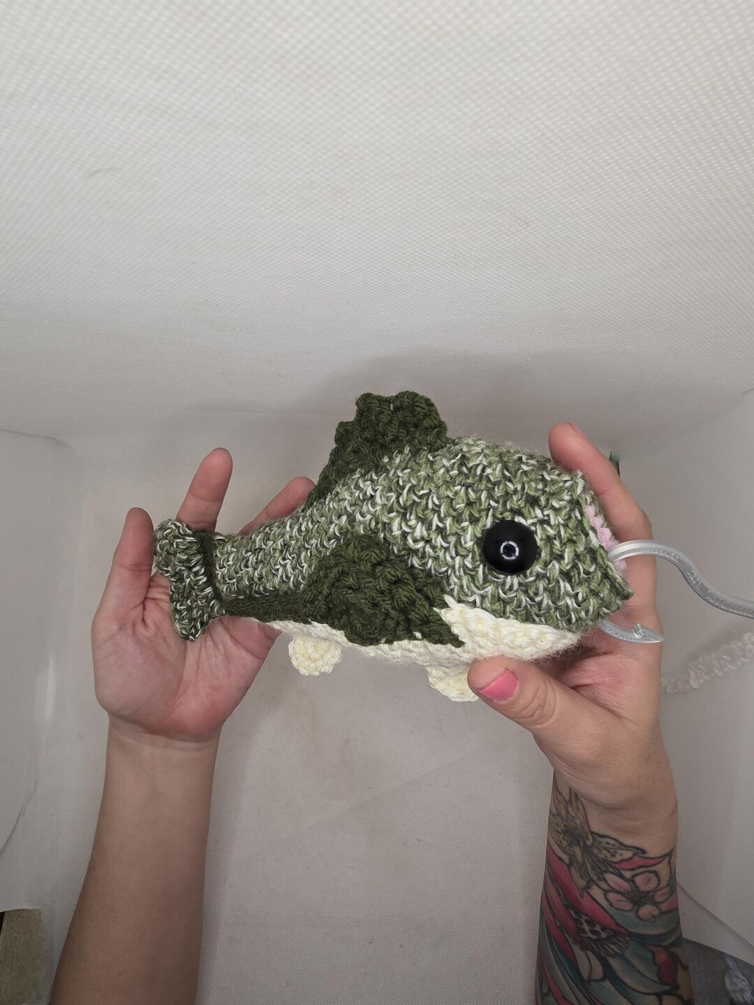 Crochet Bass Fish, Amigurumi Bass, Fishermans Gift - Etsy