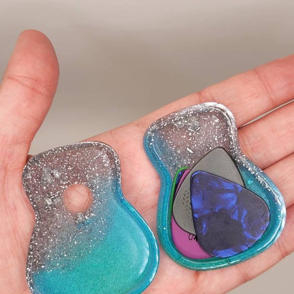 Resin Guitar Pick Etsy