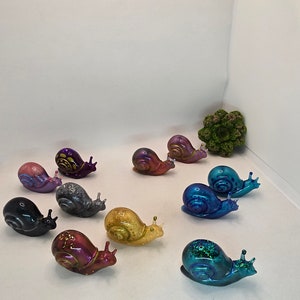 Large Snail Table Decor resin pieces