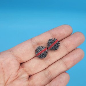 Fallen Firefighter Support stud Earrings