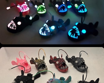3d Printed Devilfish , Anglerfish, seadevil