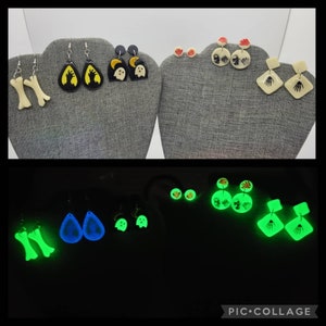 Glow Halloween  Earrings