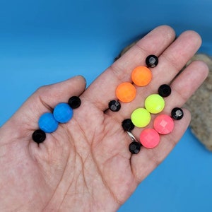 Neon Rhinestone stud earrings