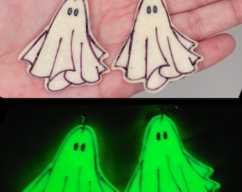 Ghost Earrings Halloween Creepy Scary