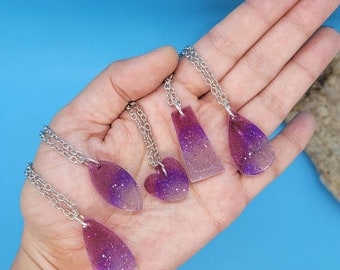 Shades of Purple pendants