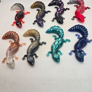 Gecko Lizard decoration Resin Arr