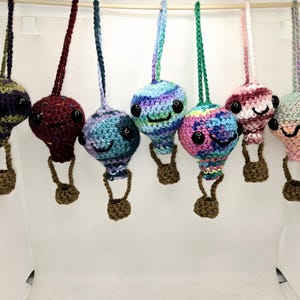Hot Air Balloon Crochet Amigurumi