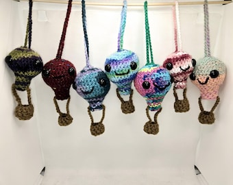 Hot Air Balloon Crochet Amigurumi