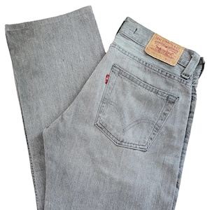 Levi's 506 original jeans gray denim vintage W30 L34