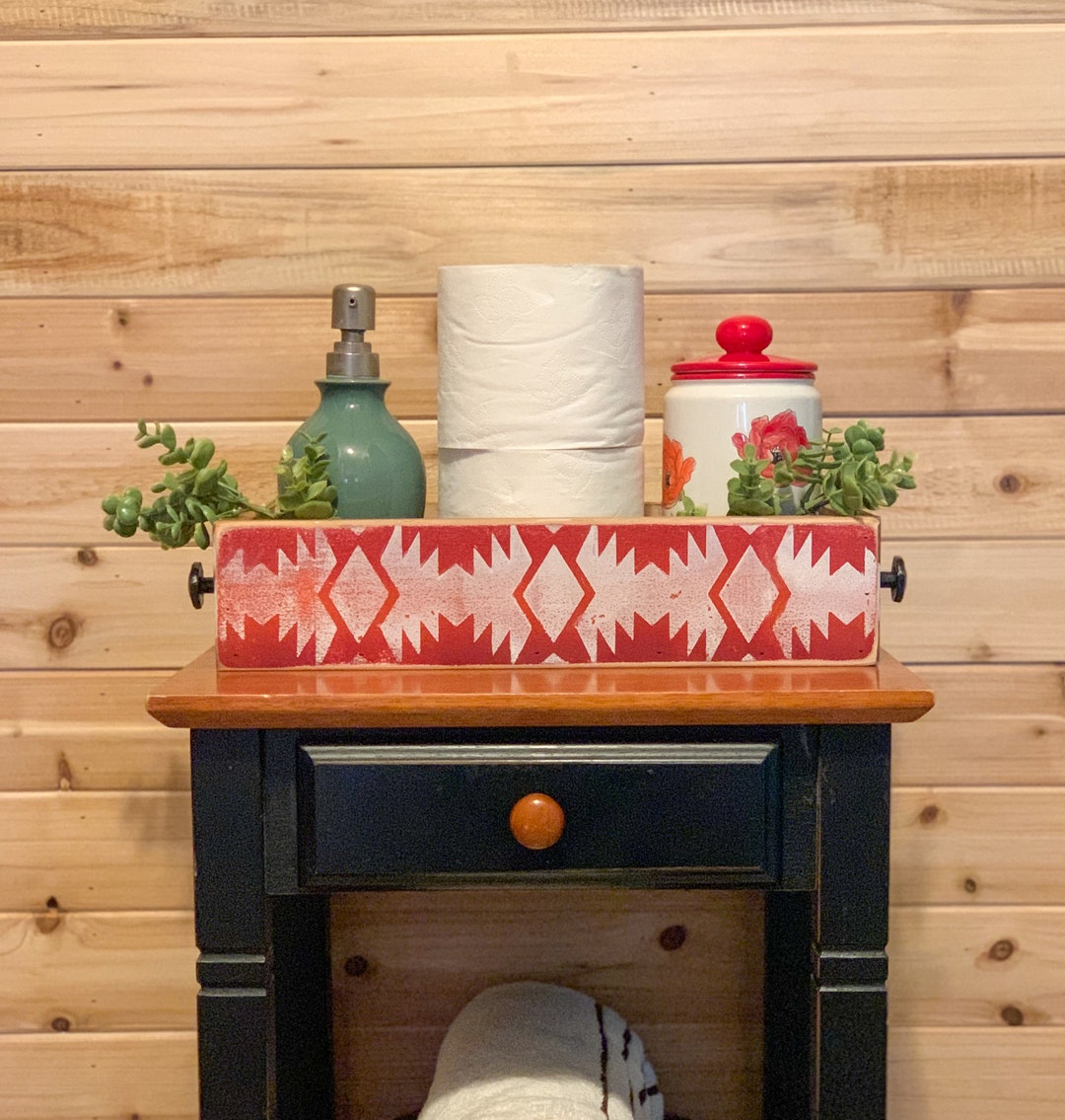 Handmade Wood Centerpiece Box, Western/southwest Rustic Decor ...