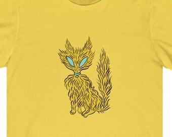 異世界の猫～エイリアンキティTシャツ～SF、かわいい、奇怪