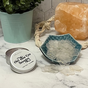 Travel Soap | Soap in a Tin | Purse Soap | Zero Waste Camping Soap | Guest Bathroom Soaps