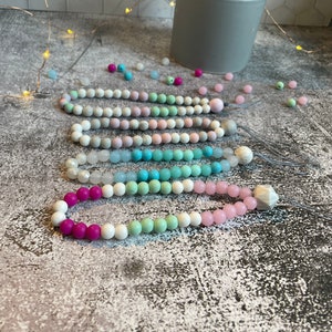 Silicone Bead Phone Lanyard | Phone Wristlet | Beaded iPhone Bracelet | Stylish Unisex Phone Strap