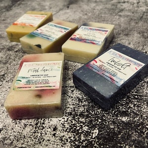 Handmade Artisan Soap Bars, Cold Process Soap, Handmade Sliced Soap, Homemade Soaps, Summer Soap Scents, Gift for Her, Mothers Day, Gift,
