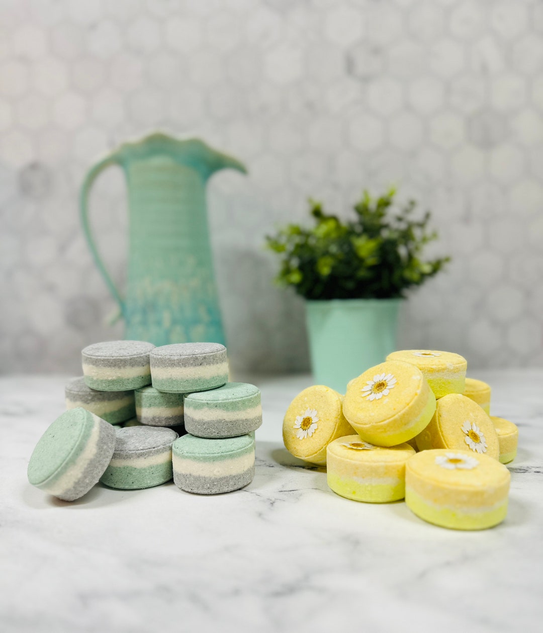 Happy Shower Steamers Set, Shower Fizzies, Mood Boosting Shower Bomb