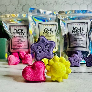 Mini bombes de bain pour enfants | Petites bombes de bain | Bain Moussant | ÉDITION LIMITÉE | Bombes de bain pour enfants | Bombes de bain panier de Pâques | Bombes de bain préférées