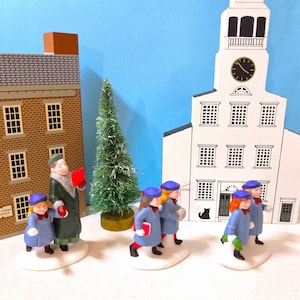 Dept. 56 Holiday Field Trip Figurines: Christmas in the City (AS IS Repaired) 1994