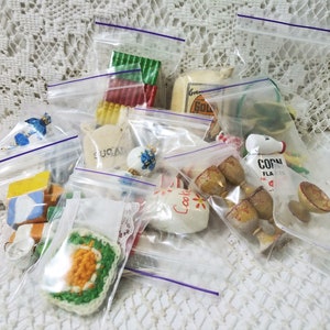 Miniature Dollhouse Accessories: Bagged Lots, Your Choice