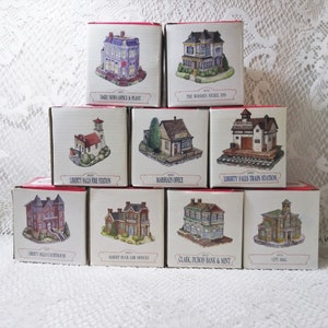The Americana Collection ~  American West Buildings ~ Vintage 1991-1994 ~ Your Choice AH01, AH10, AH12, AH15, AH33, AH34, AH42, AH53 or AH54