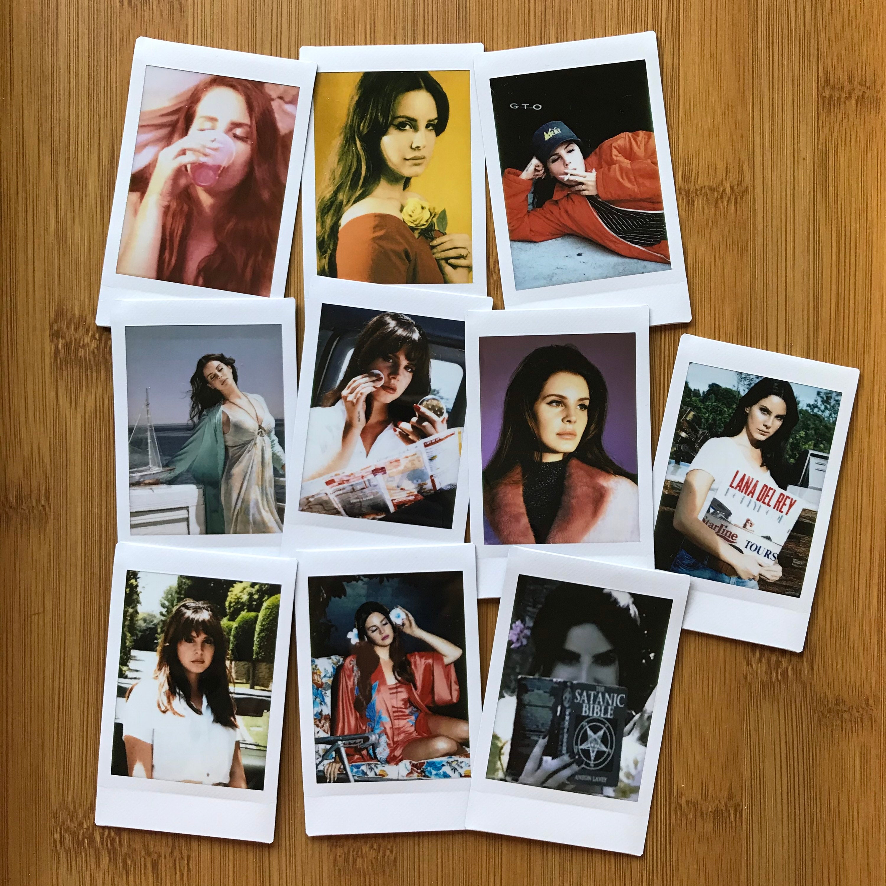 Lana Del Rey Polaroids album Sets Etsy