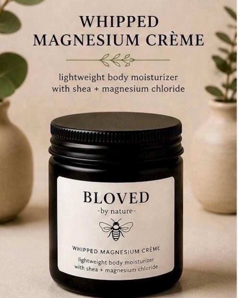 Lotion fouettée au magnésium – Soin corporel léger et réconfortant image 2