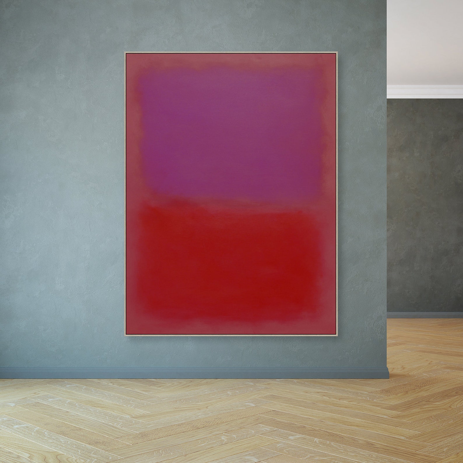 Mark Rothko Color Field Abstract Acrylic Painting SALE Etsy