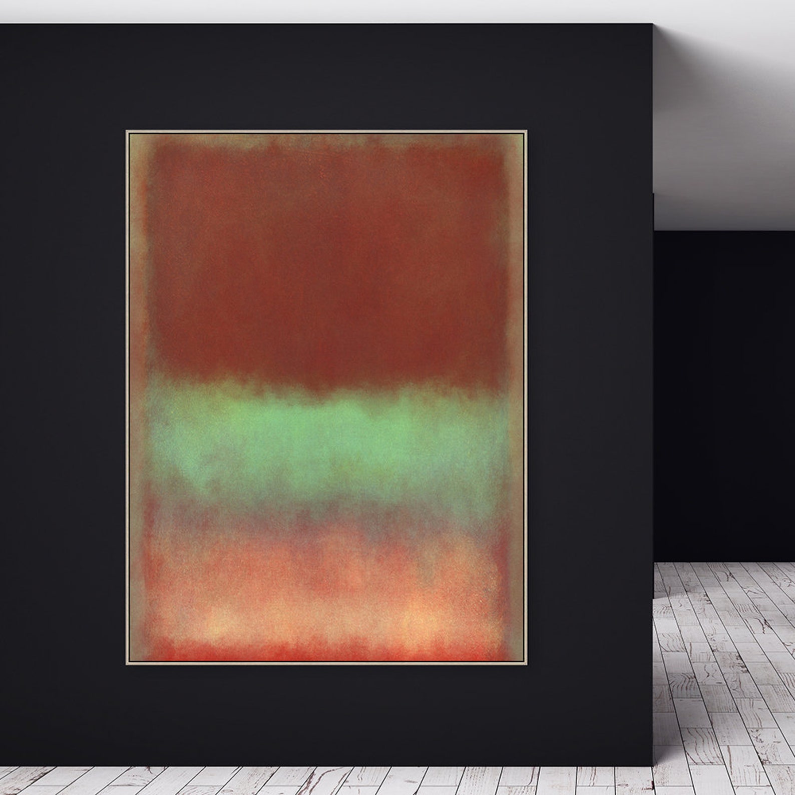 Mark Rothko Color Field Abstract Acrylic Painting SALE Etsy