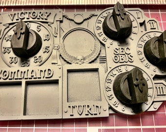 Armored Superhuman Marines Warhammer Game Score tracker
