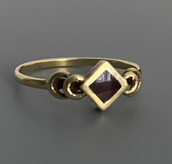 Citra Italy 14k Gold Onyx Designer Ring