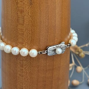 Mid Century Mikimoto Pearl Bracelet