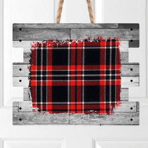 Tablón de madera a cuadros rojo madera gris, Descarga instantánea, Sublimación a cuadros rojas, Imágenes prediseñadas a cuadros rojas, Png a cuadros rojo, Madera png, Madera digital