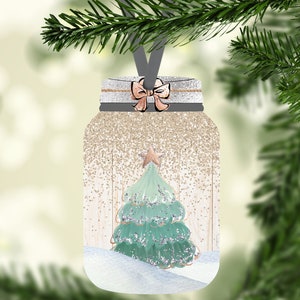 Rose gold mason jar png, Png,Instant download, Clipart, christmas sublimation, Winter png, Christmas digtial, Mason jar png, Christmas png