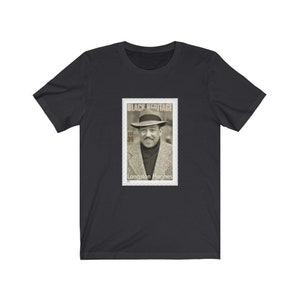Langston Hughes Stamp Tee: Black History Month Unisex Shirt