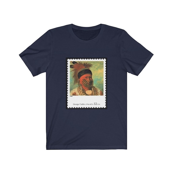 George Carlin Designer Briefmarke T-Shirt, Chic Tshirts