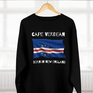 Cape Verde Flag Sweatshirt: New England Heritage, Unisex Fleece
