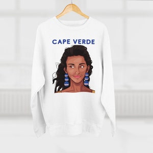 Cape Verde Islands Designer Sweatshirt, Hoodies and Sweatshirts, Unisex Gift
