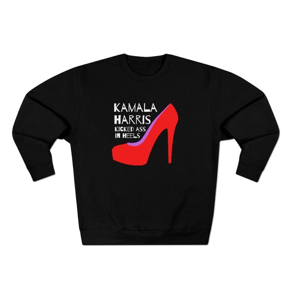 Kamala Harris Ik Spreek Pop Art Simple-Fit Hoodie Grijs Unisex
