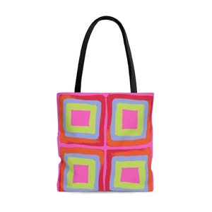 Modern Designer Tote Bag, Gift for Mom, Art Gifts