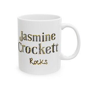 Jasmine Crockett Kaffeebecher: Inspirierendes Geschenk Bild 3