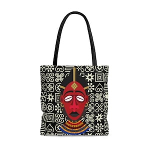 Draagtas Afrikaans masker: kunstcadeau etnisch erfgoed