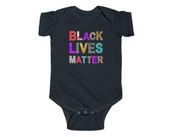 Black Lives Matter Baby Bodysuit: Wearable Street Art, Baby Gifts