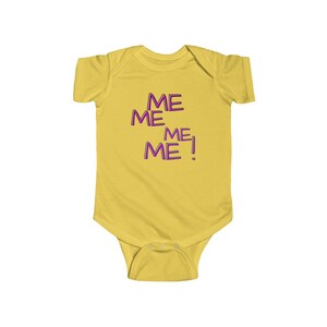It&#39;s All About Me Baby Bodysuit: Soft Cotton Infant Creeper