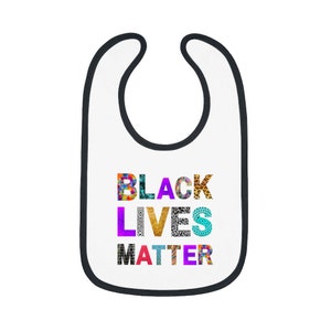 BLM-Baby-Lätzchen, weiches Jersey-Lätzchen, Baby-Geschenke, Babykleidung, Baby-Zubehör, Oversize-Lätzchen, Geschenk, ethnische Geschenke, Oversize-Babylätzchen