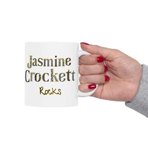 Jasmine Crockett Kaffeebecher: Inspirierendes Geschenk Bild 7