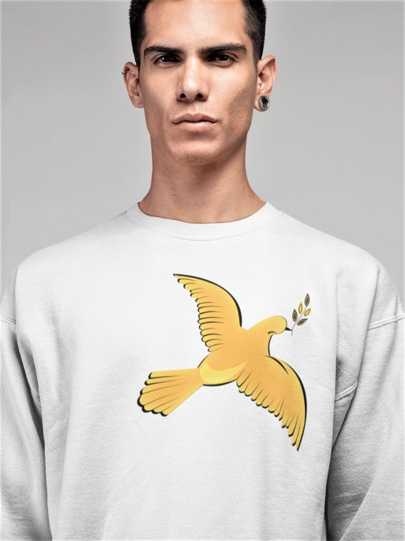 Lady Gaga Dove Brooch inspired Designer Sweatshirt
