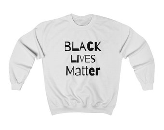 Black Lives Matter, Designer sweatshirt, Boho Inspired Wearable Street Art, Unisex  Sweatshirt, Activist Shirt