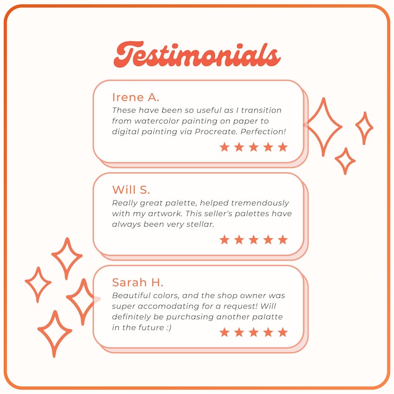 Procreate Color Palette Cozy Christmas Etsy